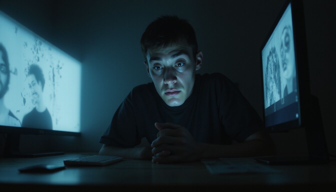 Concept image of AI accelerating security risks and privacy collapse